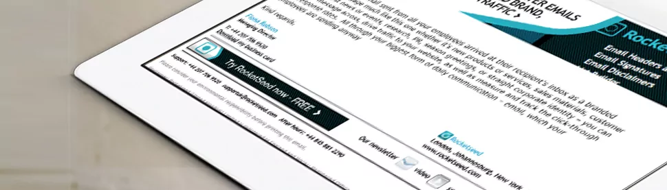 Rocketseed for professional email signatures