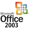 Microsoft Office 2003 logo.