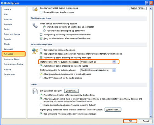 Outlook-2010-ENCODING