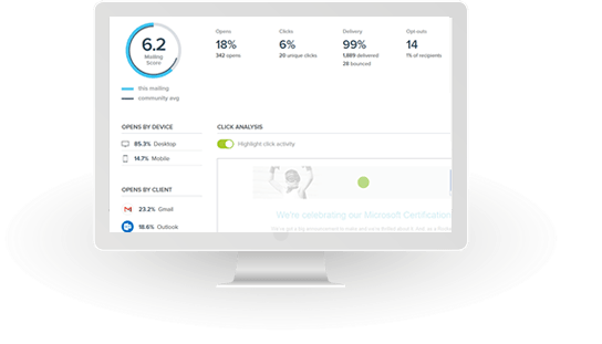 Email Marketing Platform - analytics and reporting