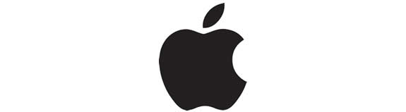 Apple logo.