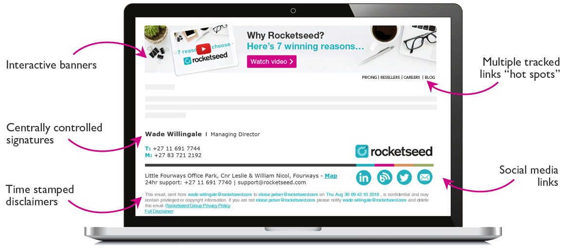 Rocketseed Email Branding
