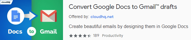 covert docs to gmail howto
