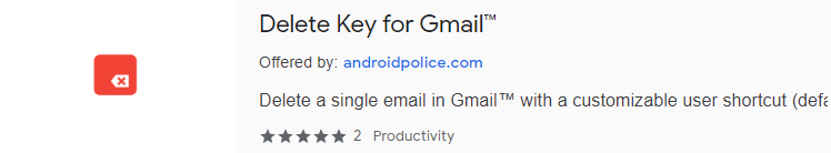delete key for gmail howto