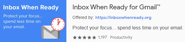 inbox when ready howto