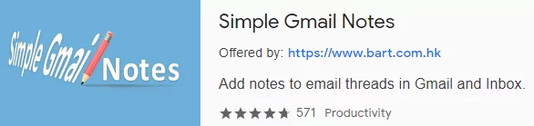 simple gmail notes howto