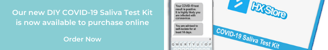 Hydro-X covid testing kits email banner example