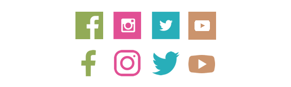 Branded Social Media Icons
