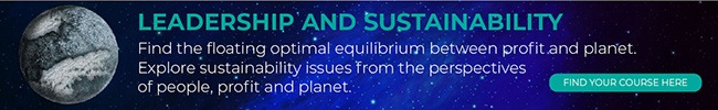 Leadership and Sustainability Email Signature Banner