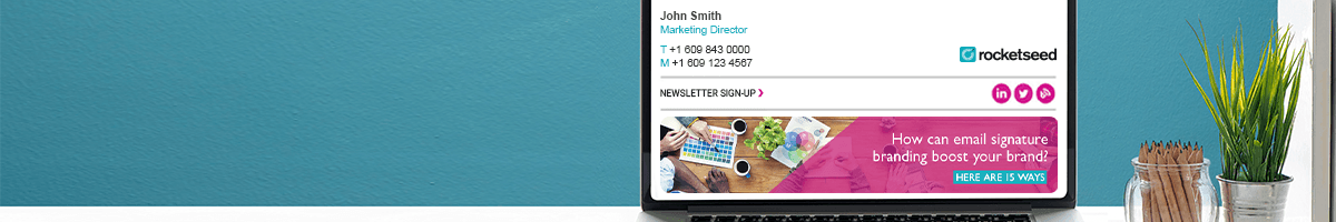 Why your email signature needs a smart banner