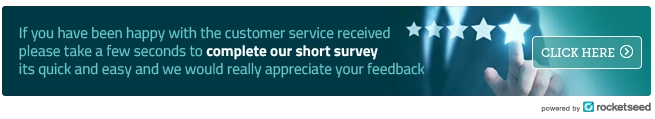 Customer satisfaction email banner example