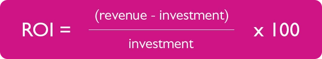 ROI calculation formula