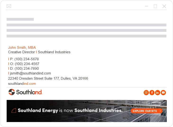 Southland-Industries-branded-email