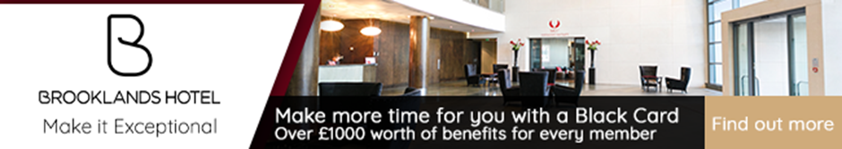 Brooklands Hotel Black Card email Banner campaign.fw