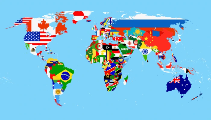 Navigating the fine line: should your email signature reflect national pride? 2 World map