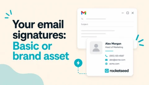 Your email signatures: Basic or brand asset